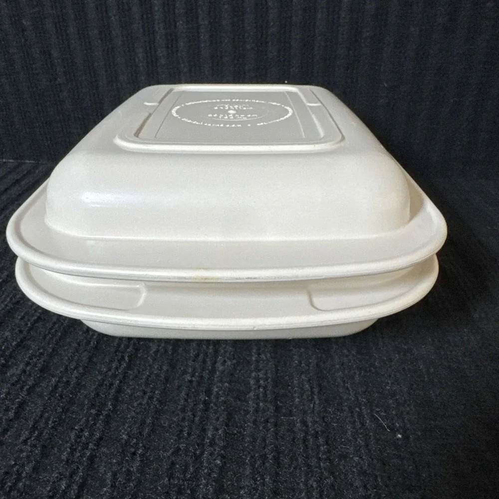Vintage Tupperware Ultra 21 Pan & Lid Set 1765 - 1qt & 1762 - .75 qt